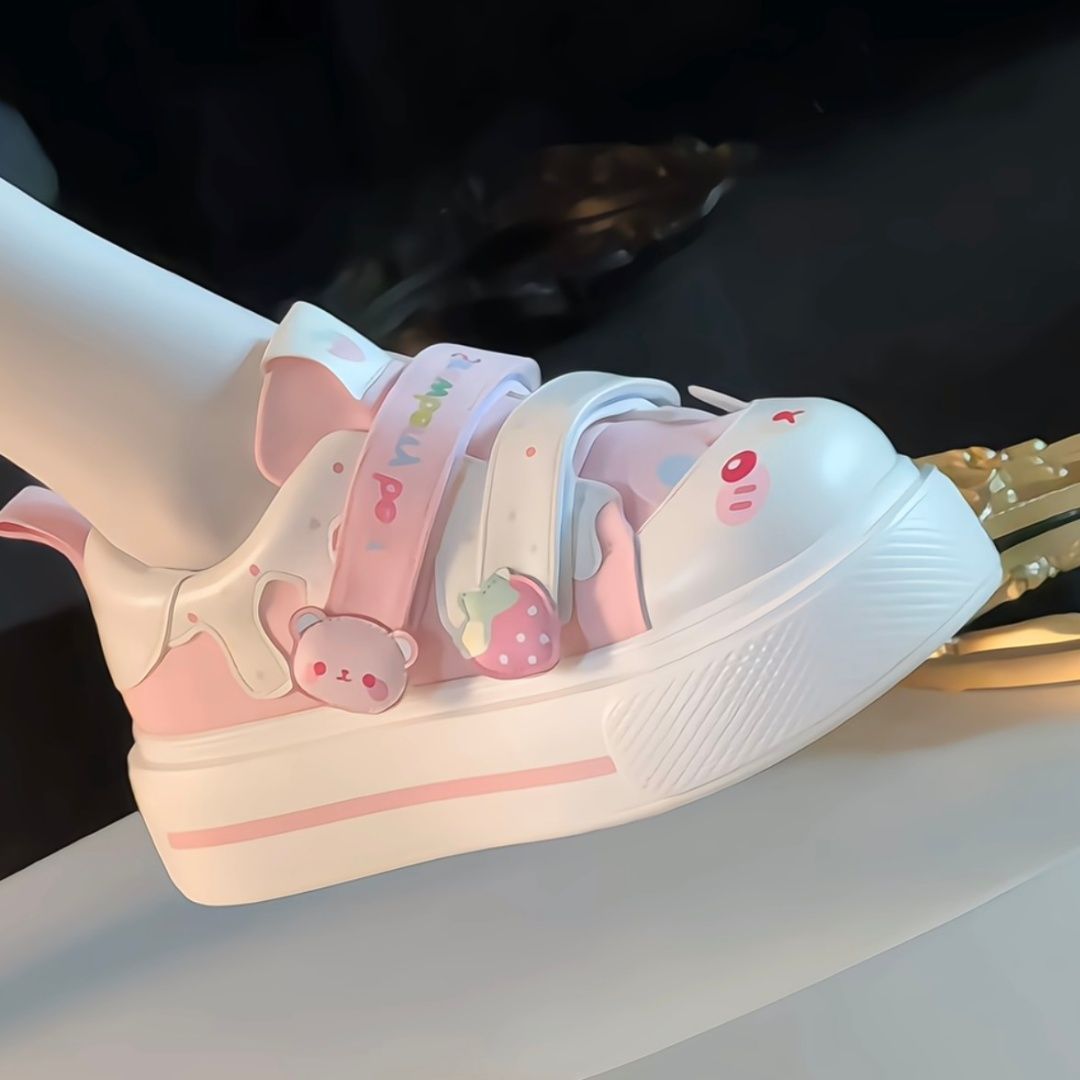 Women Shoes Store - Zapatillas de lona Lolita con diseño
