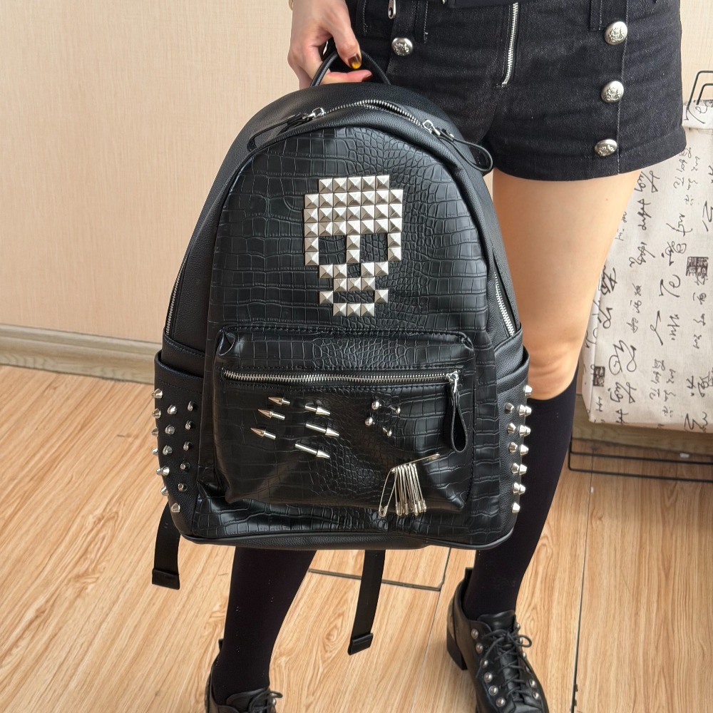Women Shoes Zipper - Mochila Original con Diseño de Cocodrilo