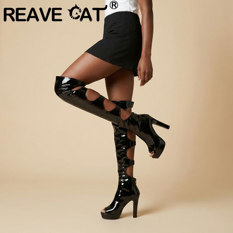 Women Shoes Zipper - Sandalias Rojas REAVE CAT por Encima