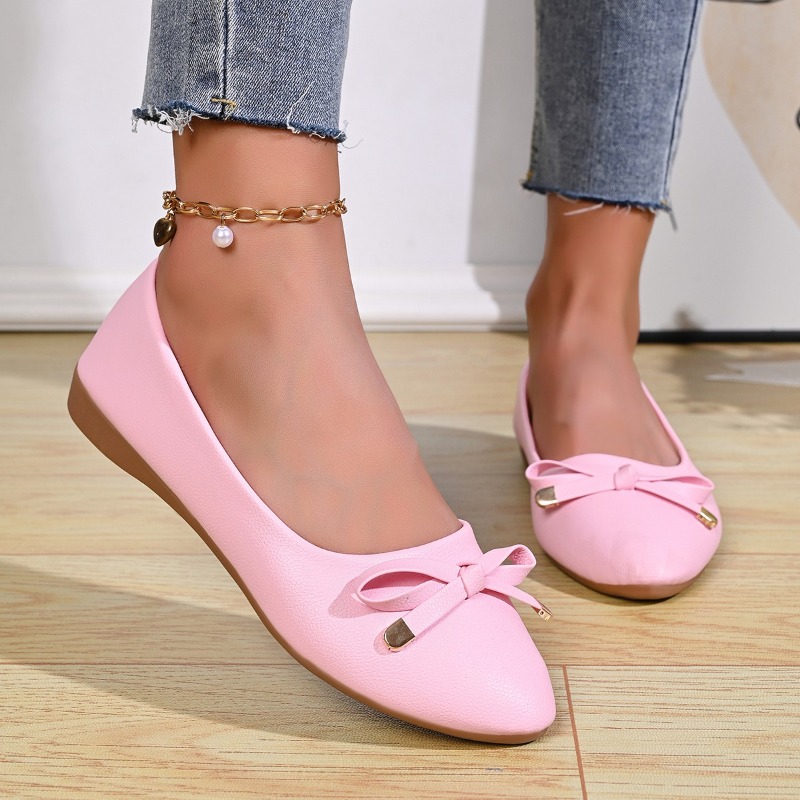 Shoes Women Pumps - Zapatos de cuero cómodos con suela
