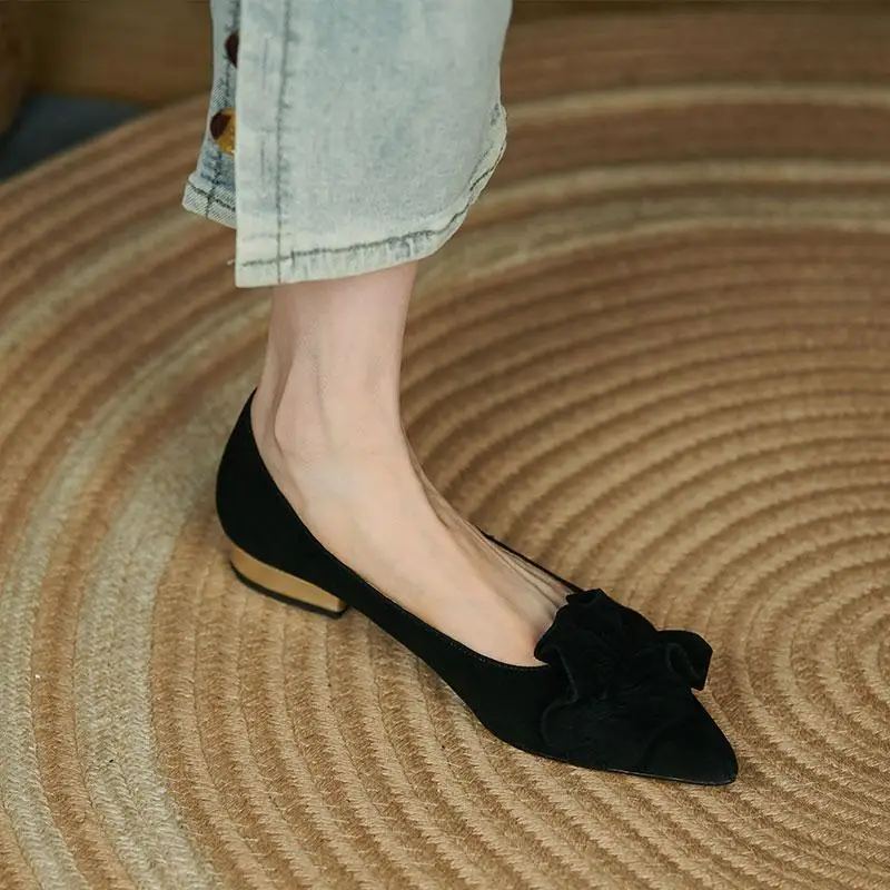 Women Shoes Quick Delivery - Zapatos informales de cuero de lujo