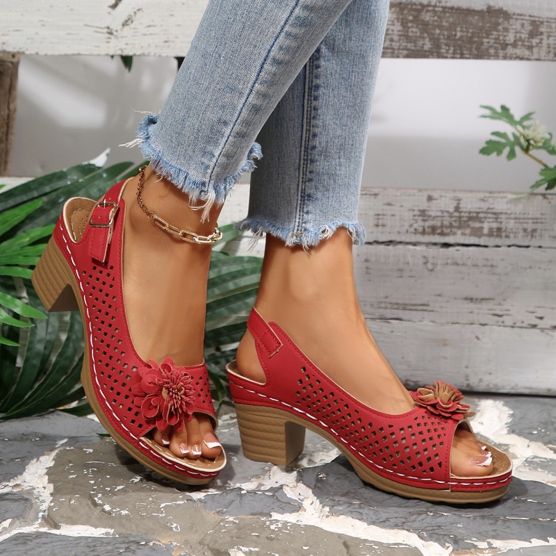 Sandalias de tacón grueso para - Women'S Shoes Toms reseña y precio