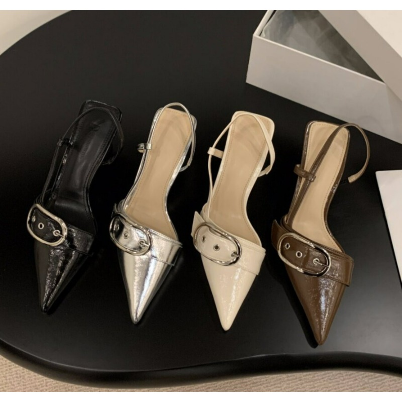 Nuevos Zapatos de Tacón Alto c - Patent Leather Pump reseña y precio