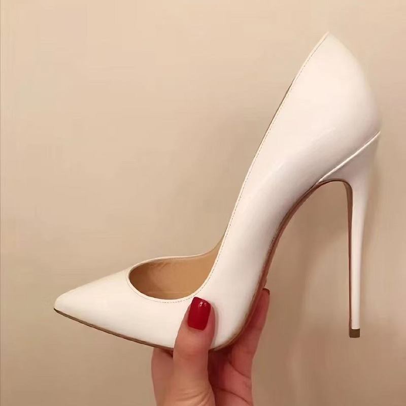 Tikicup Tacones altos de aguja - Patent Leather Pump reseña y precio