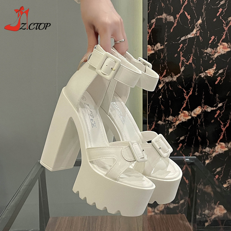 Nuevas Sandalias de Plataforma - Women Shoes Zipper reseña y precio