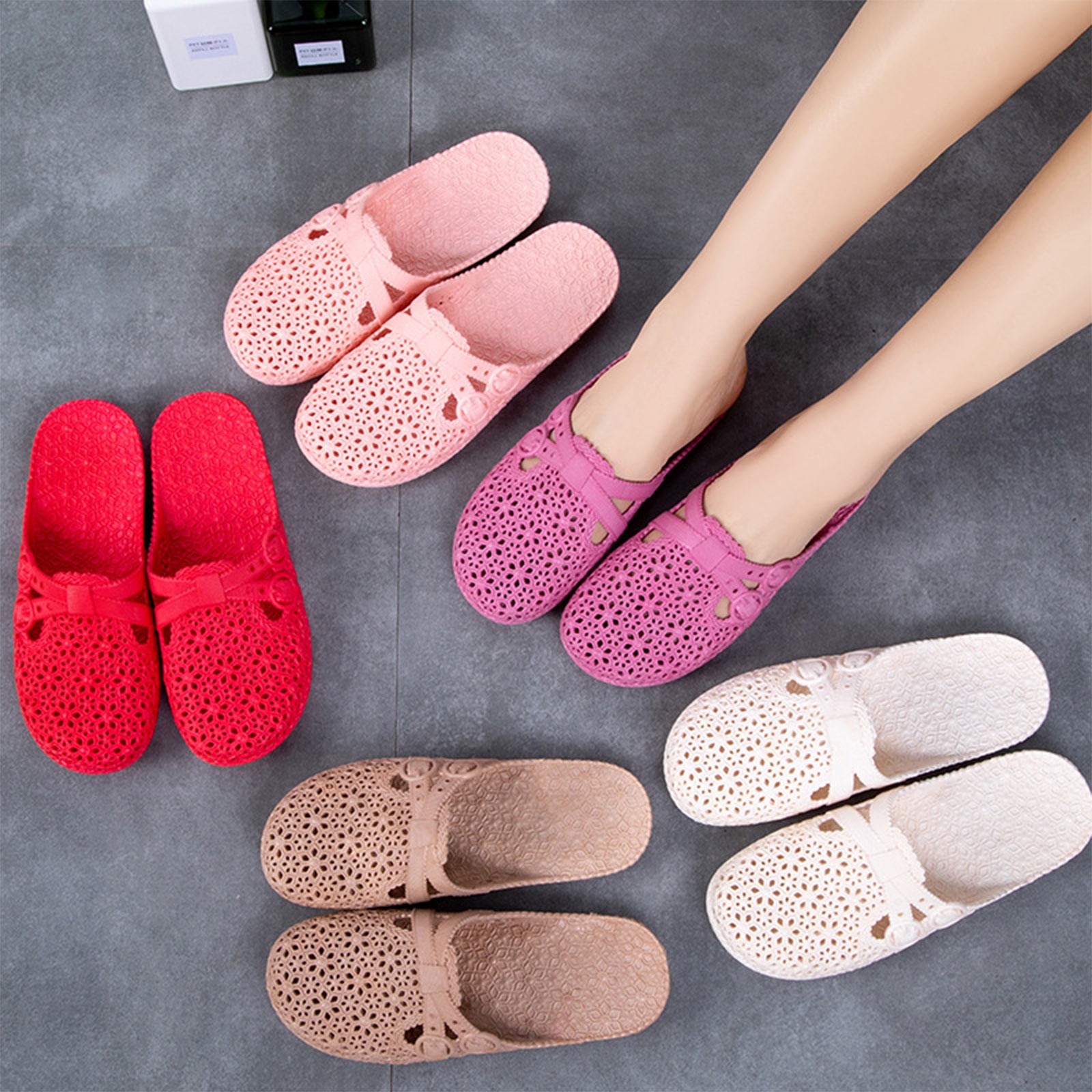 Zapatillas transpirables con p - Women'S Shoes Toms reseña y precio