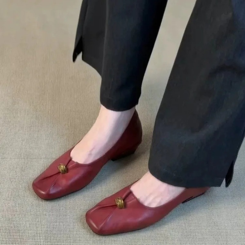 Zapatos de cuero pequeños de t - Shoes Women Pumps reseña y precio