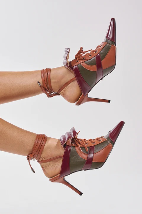 Nuevos Zapatos de Tacón Alto p - Block Heel Ankle Boots reseña y precio