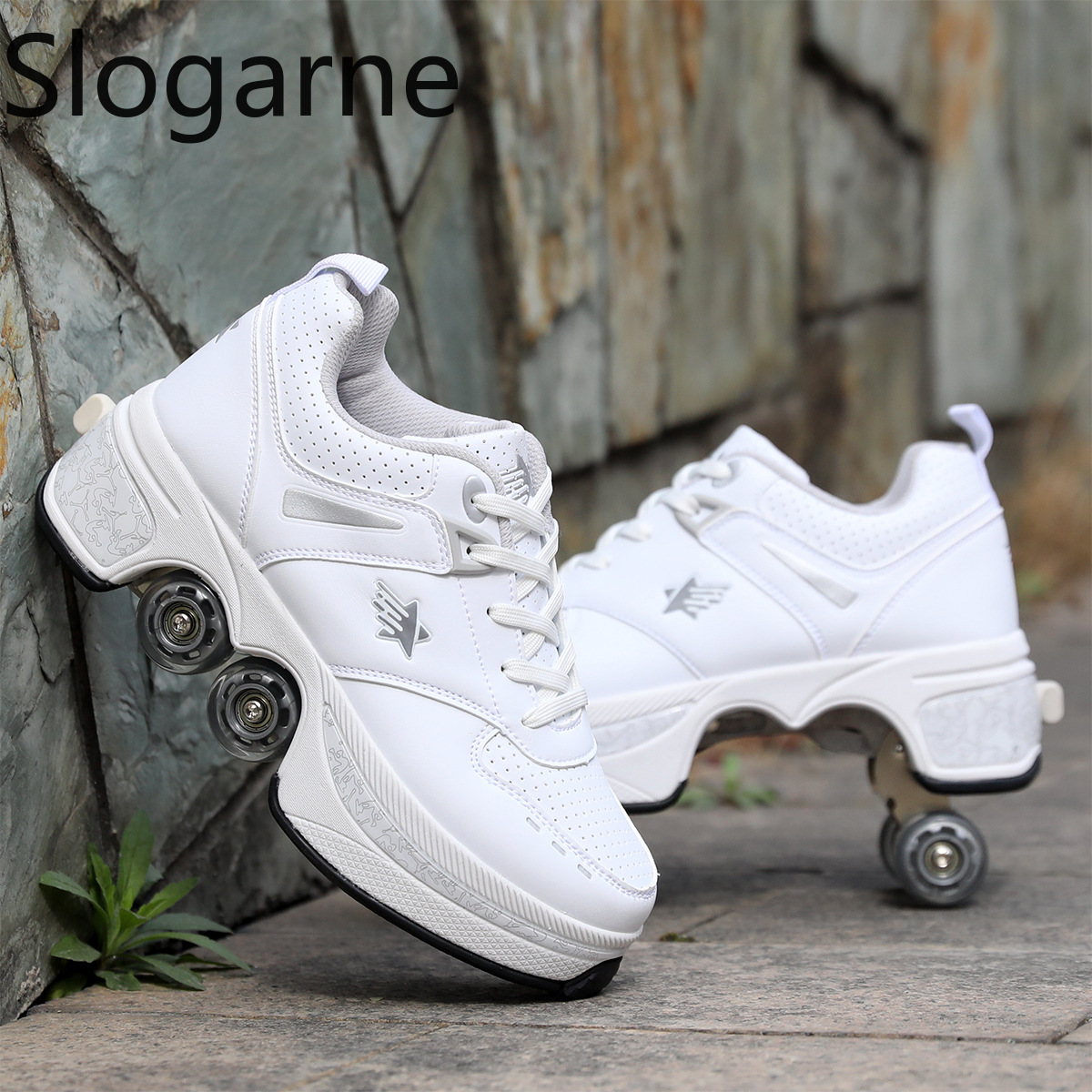 Zapatos de patines de 4 ruedas - Women'S Shoes To Men'S reseña y precio