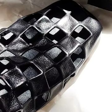Sandalias planas negras con di - Women'S Shoes To Men'S reseña y precio
