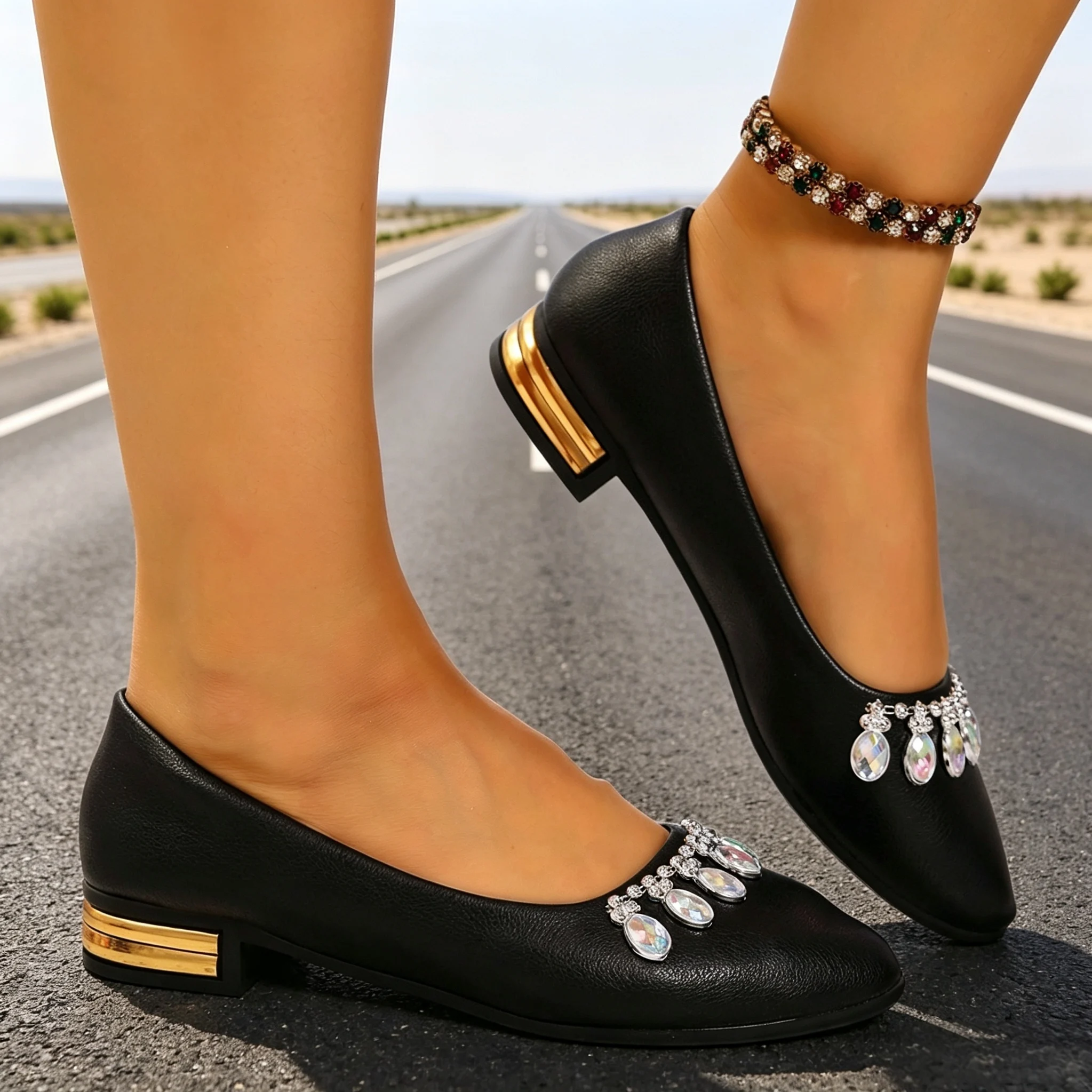Zapatos Planos de Mujer con Pu - Women Shoes Store reseña y precio