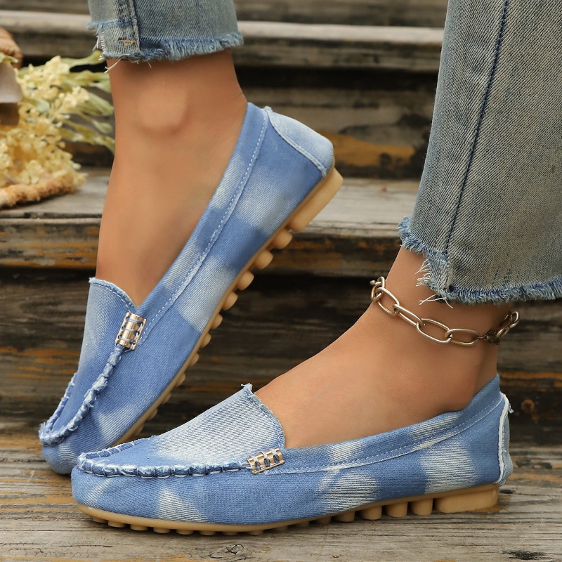 Mocasines de Mezclilla Azul Cl - Shoes Women Pumps reseña y precio