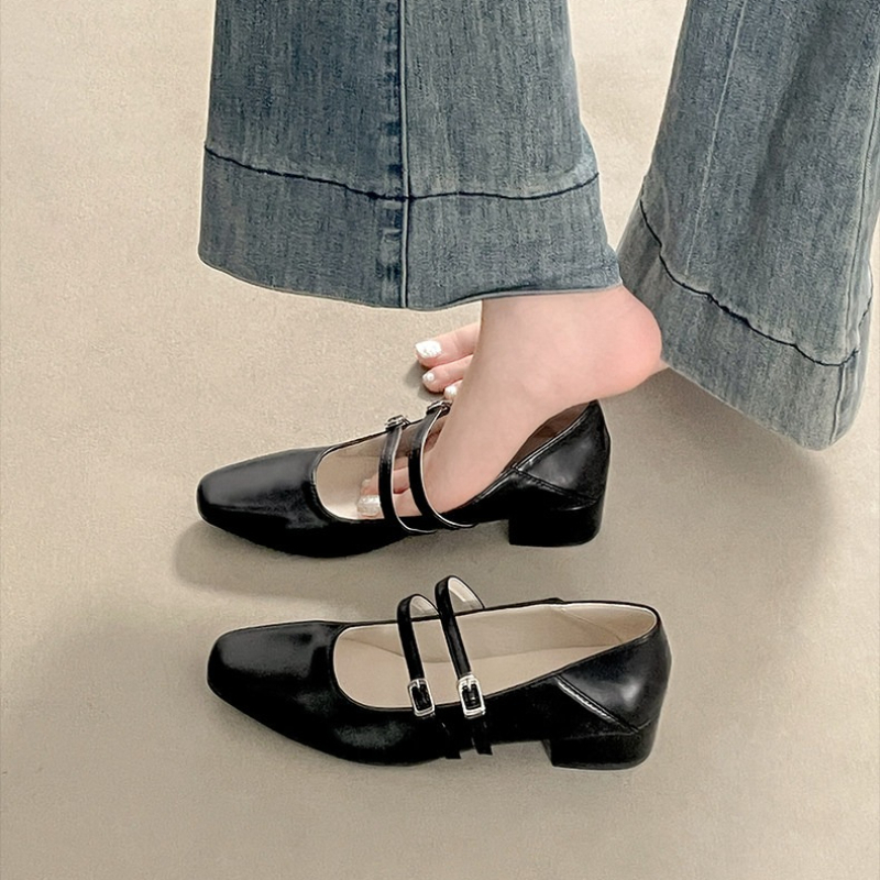Zapatos Mary Jane plateados de - Shoes Women Pumps reseña y precio