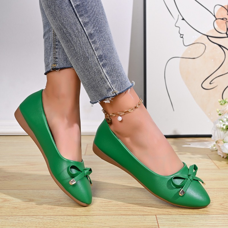 Zapatos de cuero cómodos con s - Shoes Women Pumps reseña y precio