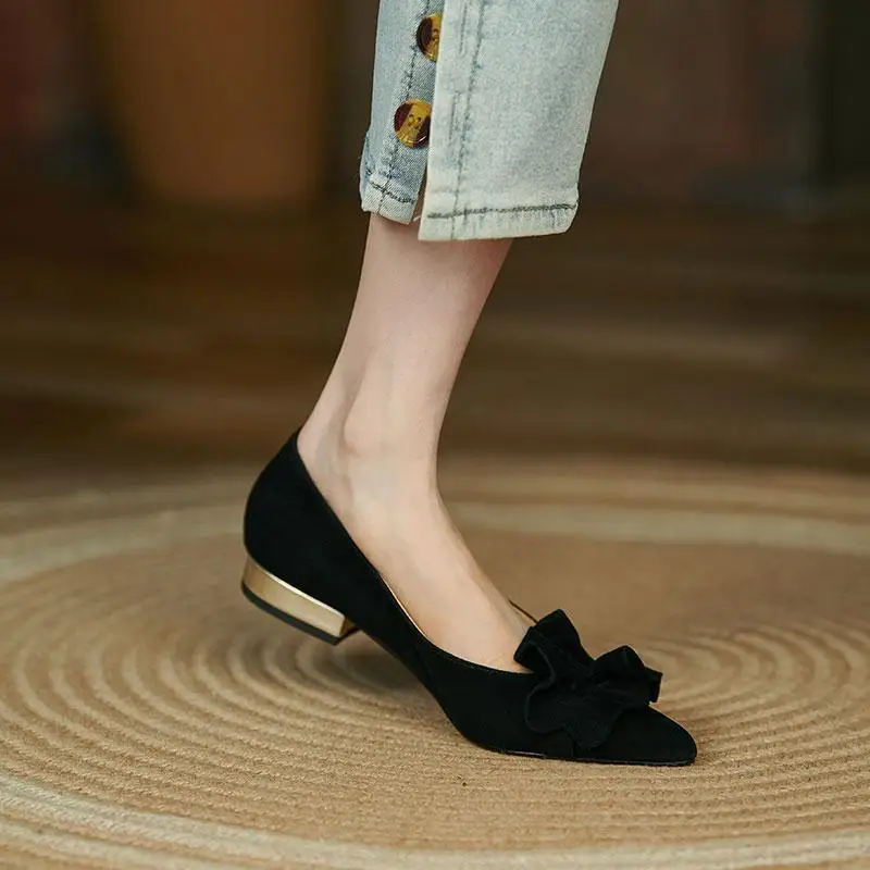 Zapatos informales de cuero de - Women Shoes Quick Delivery reseña y precio