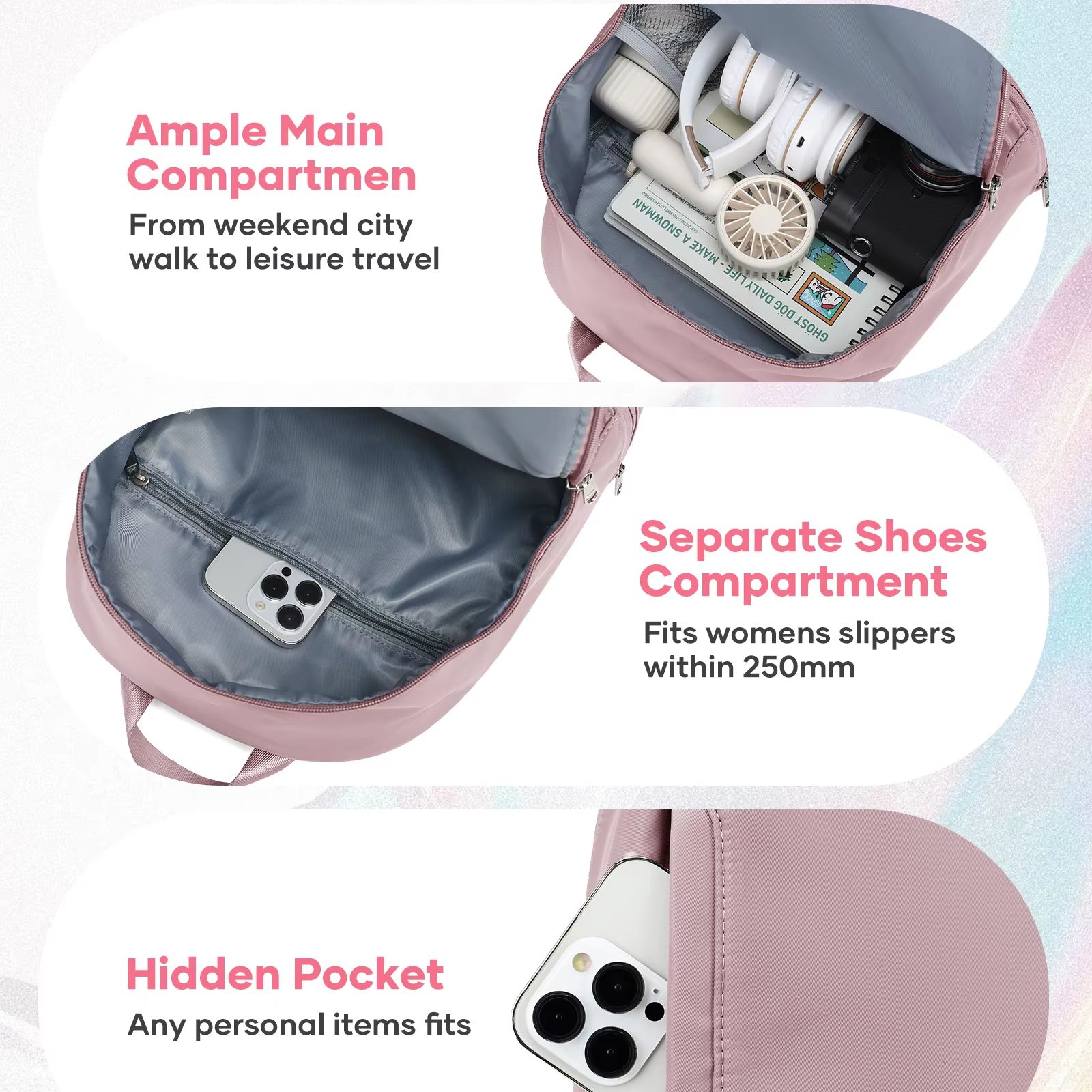 Bolso para mujer, mochila depo - Women Shoes Zipper reseña y precio
