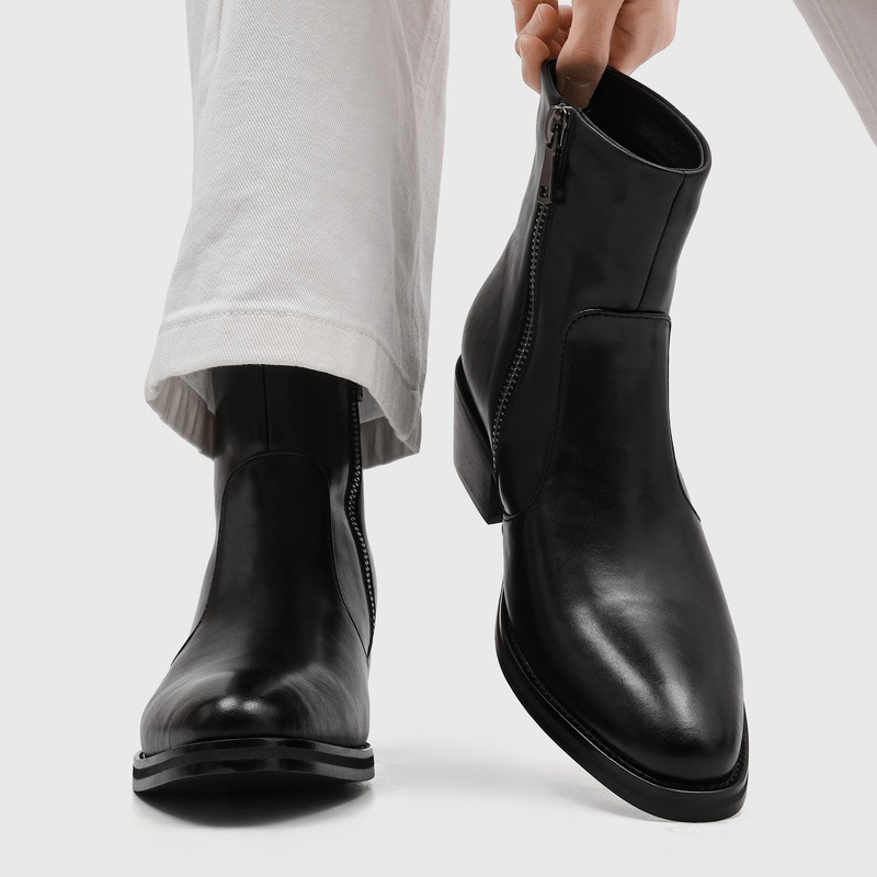 Botas Chelsea de Hombre de Alt - Block Heel Ankle Boots reseña y precio