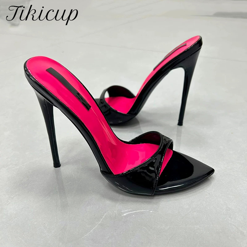 Zapatos de tacón de aguja para - Patent Leather Pump reseña y precio